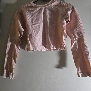 Pink Long Sleeve Women's Top